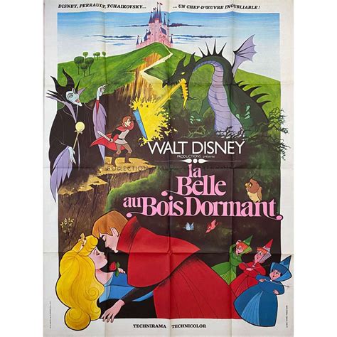 SLEEPING BEAUTY French Movie Poster - 47x63 in. - 1959/R1970