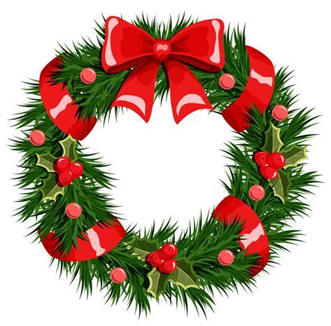 Clipart of christmas wreaths 2 – Clipartix