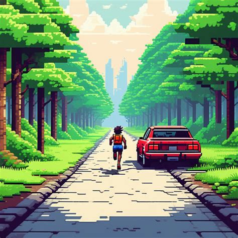 Run Cycle in Pixel Art by gotoworld - Playground