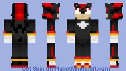 Shadow the Hedgehog (Sonic Universe) Minecraft Skin