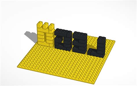 3D design LEGO in LEGO !!! - Tinkercad