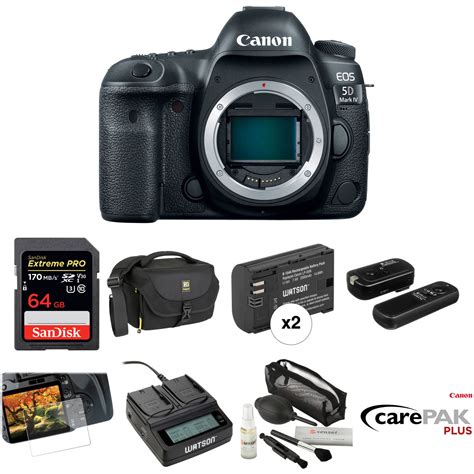 Canon EOS 5D Mark IV DSLR Camera Body Deluxe Kit B&H Photo Video