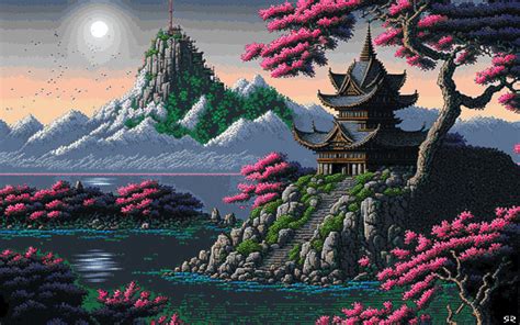 [440+] Pixel Art Wallpapers