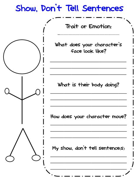 Character Worksheets Character Worksheet Own Worksheets Deve