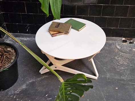 Circle Table Convertible Table Wooden Table Hardwood Table Plywood ...