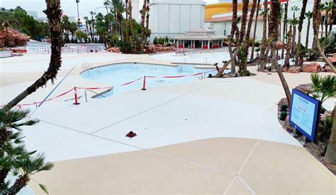 Rio Pool Refresh Underway - Rio Las Vegas