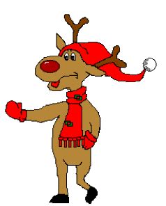 Christmas reindeer Graphics and Animated Gifs | PicGifs.com