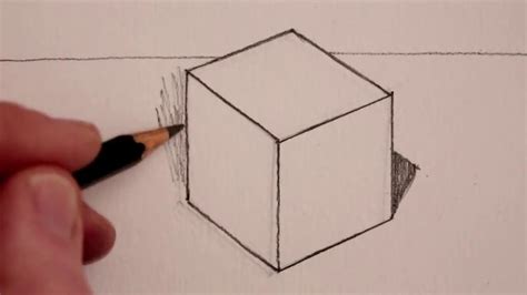 How to Draw a Cube: Step by Step - YouTube