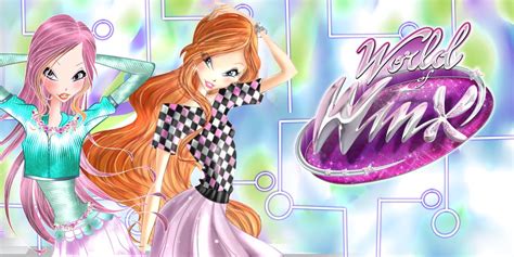 Roxy and Bloom (world of winx) - Winx Club: World Of Winx Photo ...