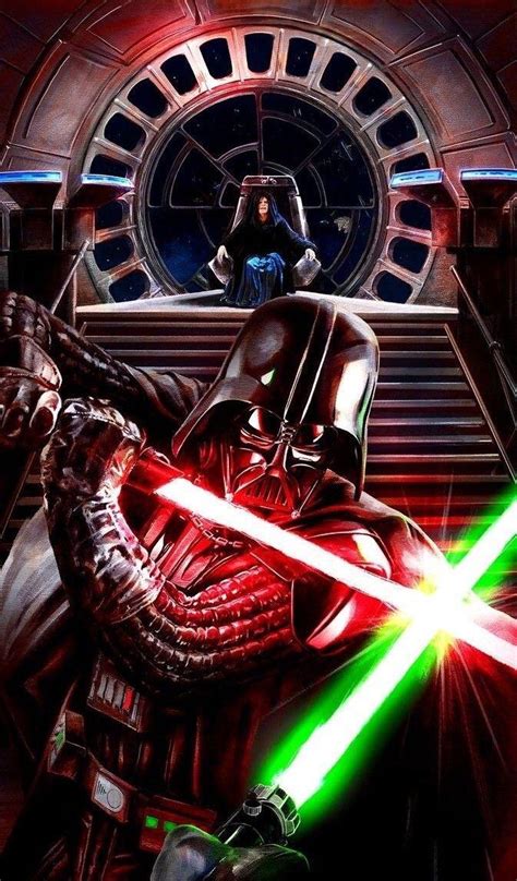 Darth Vader vs Luke Skywalker : r/StarWars