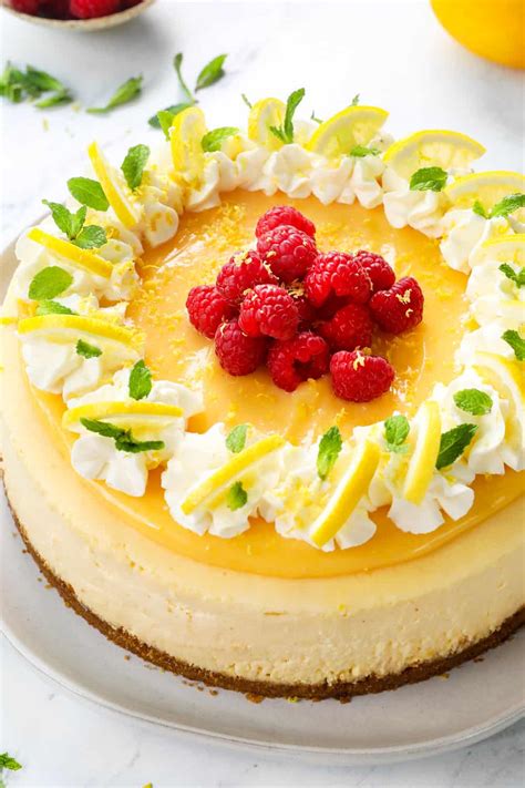 Lemon Cheesecake + VIDEO (100% Make Ahead Friendly + Leak Proof!)