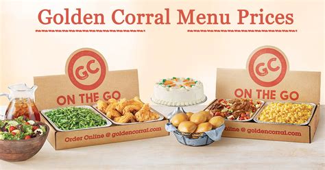 Golden Corral Food Menu