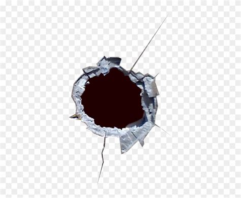 Bullet Shot Hole Png Image - Pre Keyed Bullet Holes, Transparent Png ...