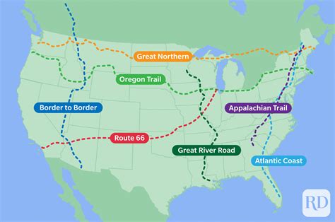 Printable Road Trip Maps