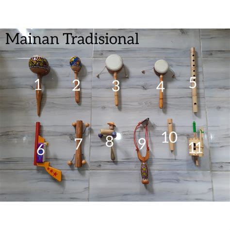 Jual Mainan Anak Tradisional/ Mainan Kayu/ Mainan Tradisional/ Marakas ...