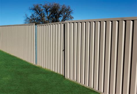 Sheet Metal Fence Panels