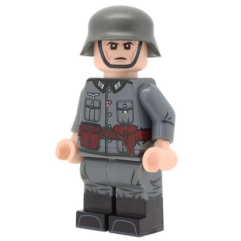 Lego Minifigure WW2 German Solider #4 The Minifig Co TMC Medic German ...