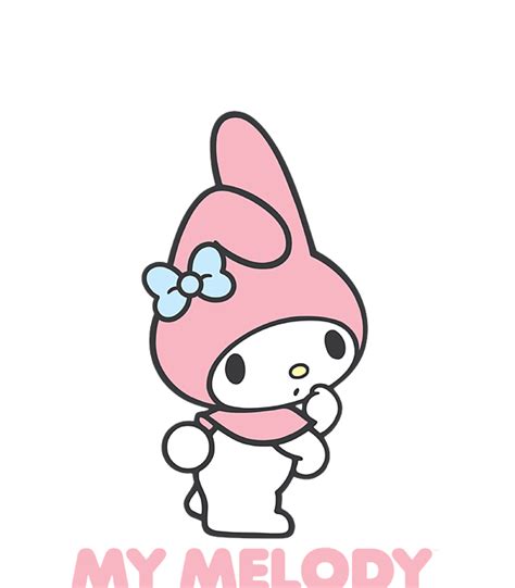 Sanrio My Melody Backside Logo Face Mask by Deanq SafaN - Pixels