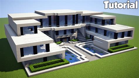 Minecraft How To Build A Realistic Modern House Best Doovi Images