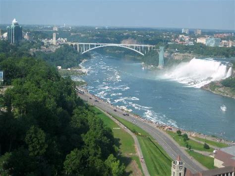 A view of NY Niagara Falls from room - Picture of Niagara Falls ...