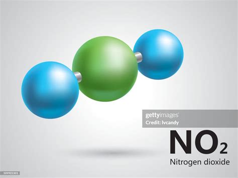 Nitrogen Dioxide Molecular Model High-Res Vector Graphic - Getty Images