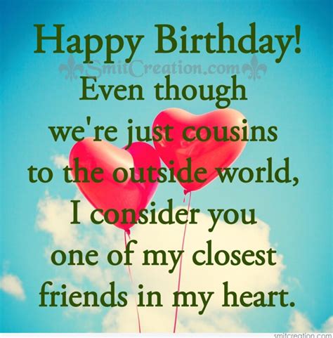 15 Birthday Wishes for Cousin - Pictures and Graphics for different ...