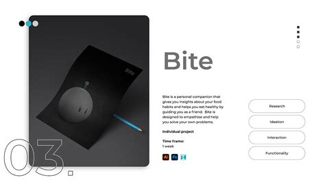 Interaction Design Portfolio on Behance