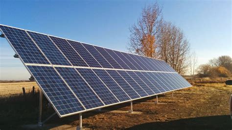 Ground-mounted solar panel installation for farms ~ The Power of Solar ...