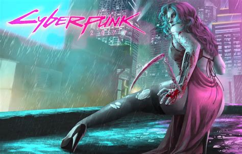 Cyberpunk 2077 City Concept Art