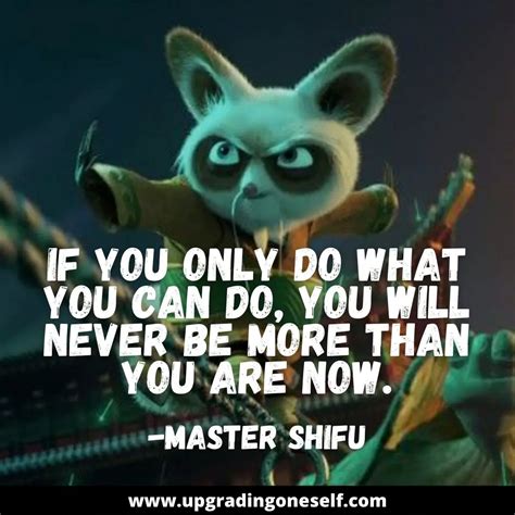 kung Fu panda quotes (15) - Upgrading Oneself