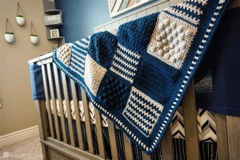 Creighton's Blanket: Free Stitch Sampler Crochet Pattern