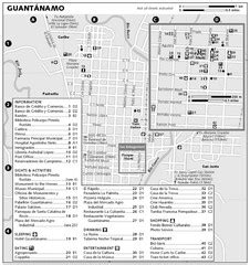 US Naval Base at Guantanamo Bay Map - Guantanamo Bay Cuba • mappery