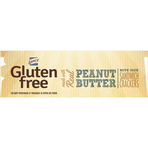 Lance® Gluten Free Peanut Butter Sandwich Crackers (5 oz) - Instacart