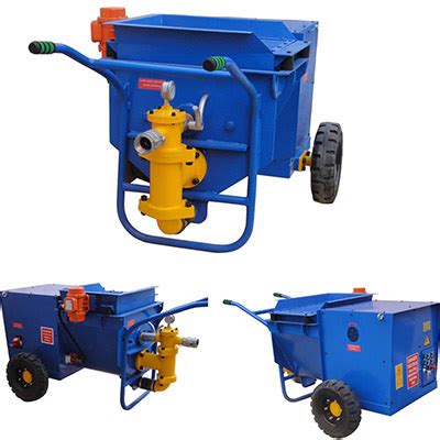 High Efficiency Cement Plastering Machine