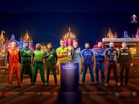 ICC unveils poster for ODI World Cup 2023 | Cricket News - News9live