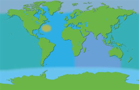 World Map With Oceans