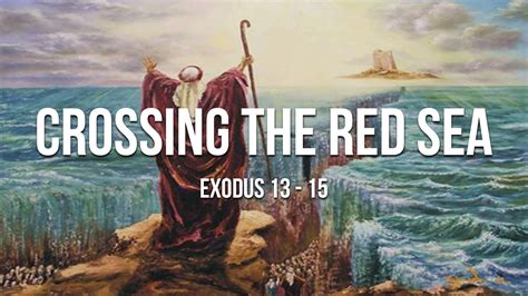 Moses Crossing The Red Sea Cartoon