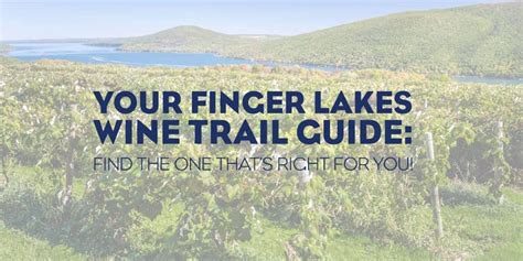 Your Finger Lakes Wine Trail Guide: Find The One That’s Right For You ...