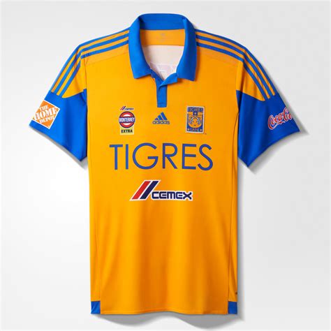 adidas Tigres Home Stadium Jersey 2015/16 - Soccer Premier