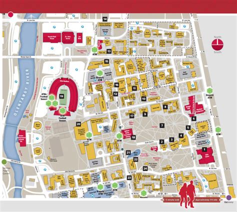 Ohio State University Campus Map Pdf Global Map | Maps Of Ohio