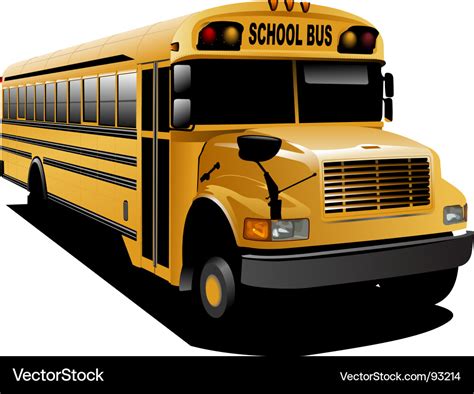 School bus Royalty Free Vector Image - VectorStock