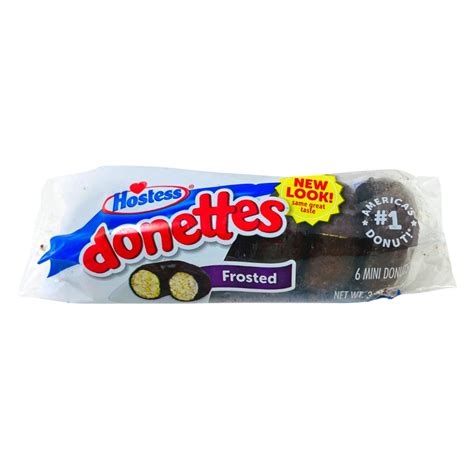 Hostess Chocolate Frosted Donettes | Candy Funhouse