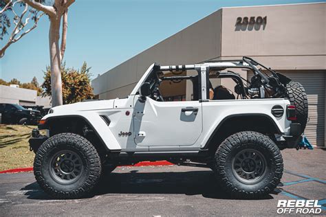 Jeep Wrangler JL Rubicon 2-Door With Soft Top and Half Doors - REBEL ...