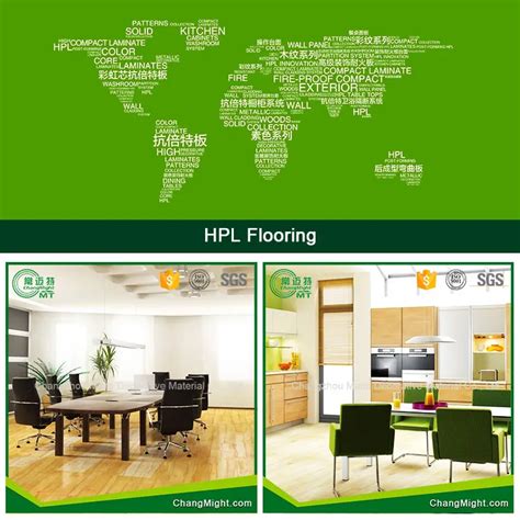 Hpl Decorative High Pressure Laminate Flooring For Interior Decoration ...