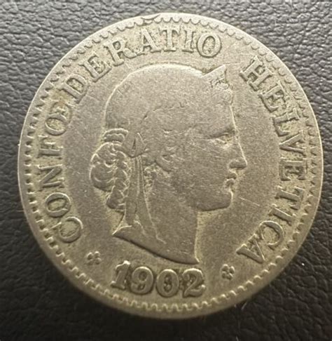 Confederatio Helvetica 10 1902 | eBay