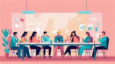 Free Vectors Business Meeting