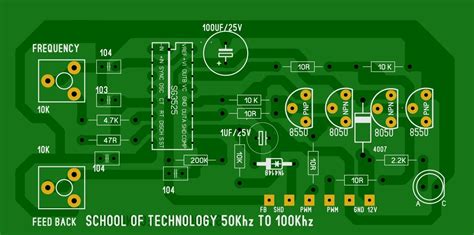 SG3525 module - PWM frequency and duty adjustable