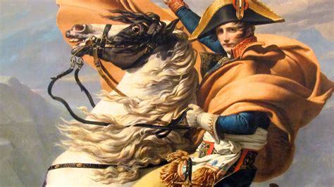 Napoleon Crossing the Alps 4K UHD Wallpaper