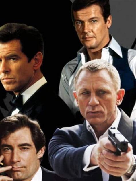 James Bond Actors And Their Successful Career As Bond - GoBookMart