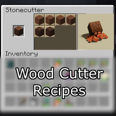 Ecologics Wood Stonecutter Recipes - Screenshots - Minecraft Resource ...